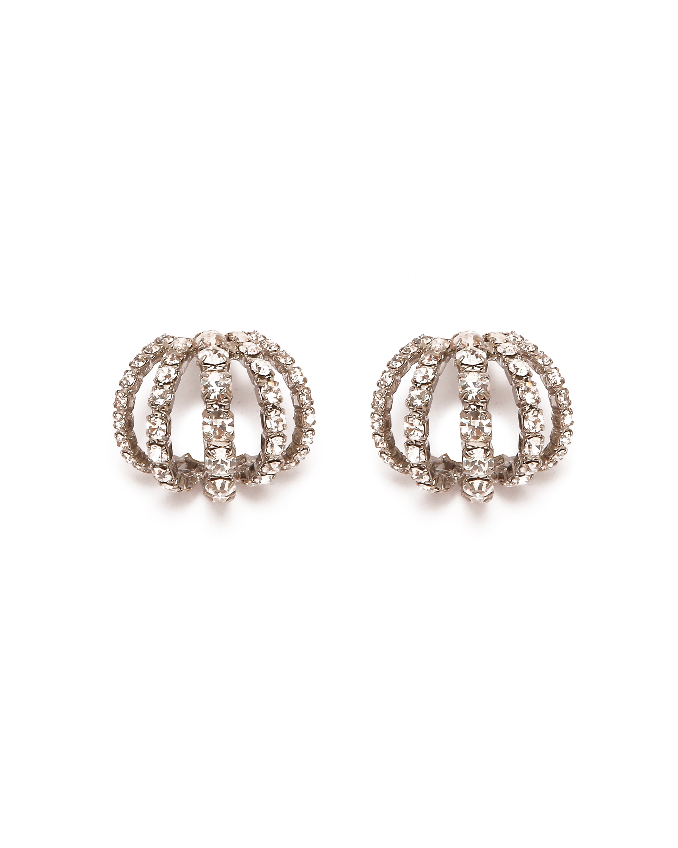 ピアス SILVIA GNECCHI SS25 SHELLS (OR021 LIGHTCOLORADO) Silvia Gnecchi 'Shells' Metallic Earings With Rear Closure