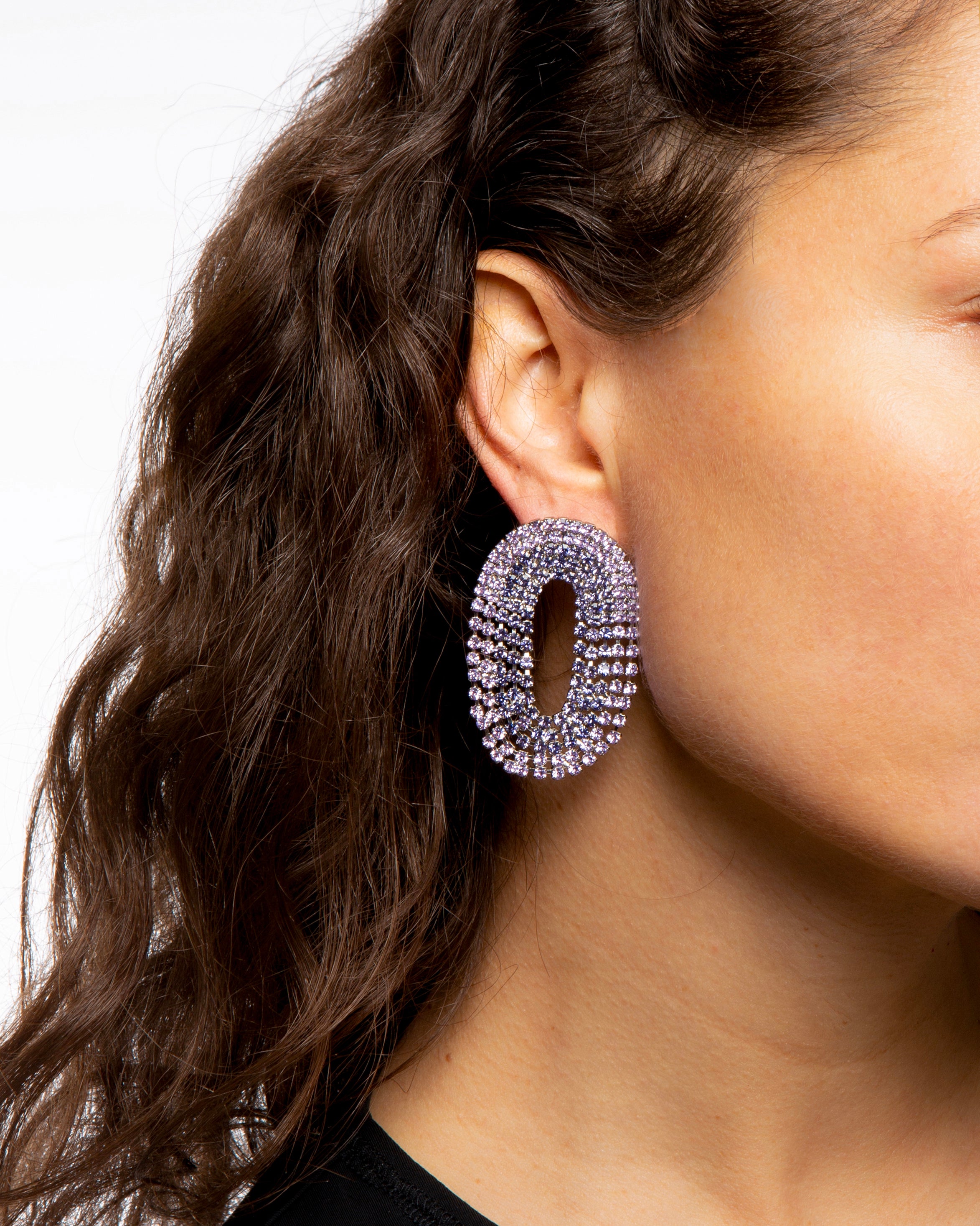 ピアス SILVIA GNECCHI SS25 LIBERTY ONE (OR026 CRISTALLOSILVER) Liberty Double Earrings – Silvia Gnecchi