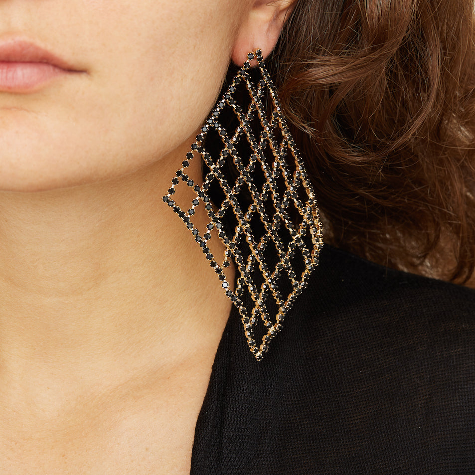 Silvia Gnecchi Mouchoir Earrings