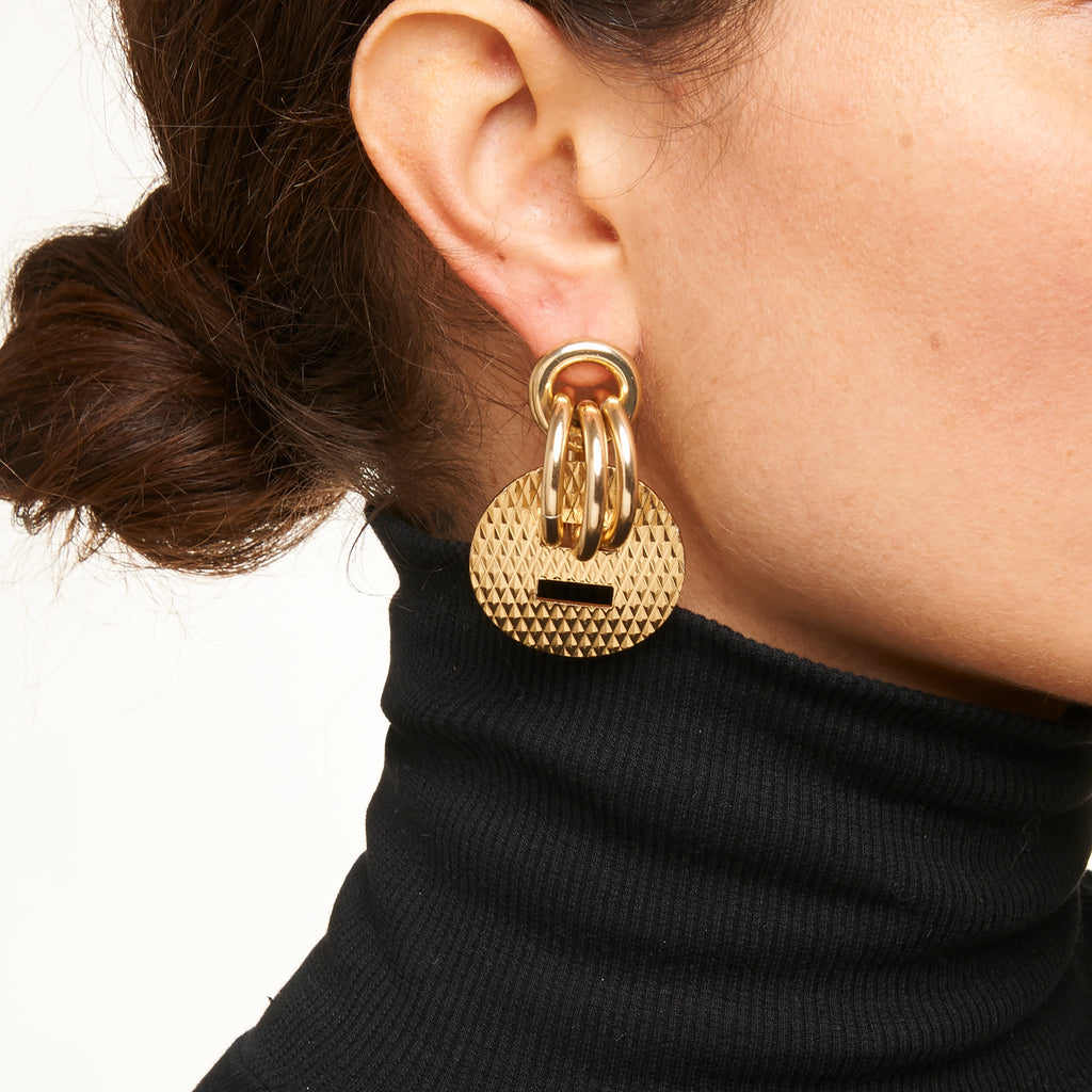 Silvia Gnecchi Disco earrings