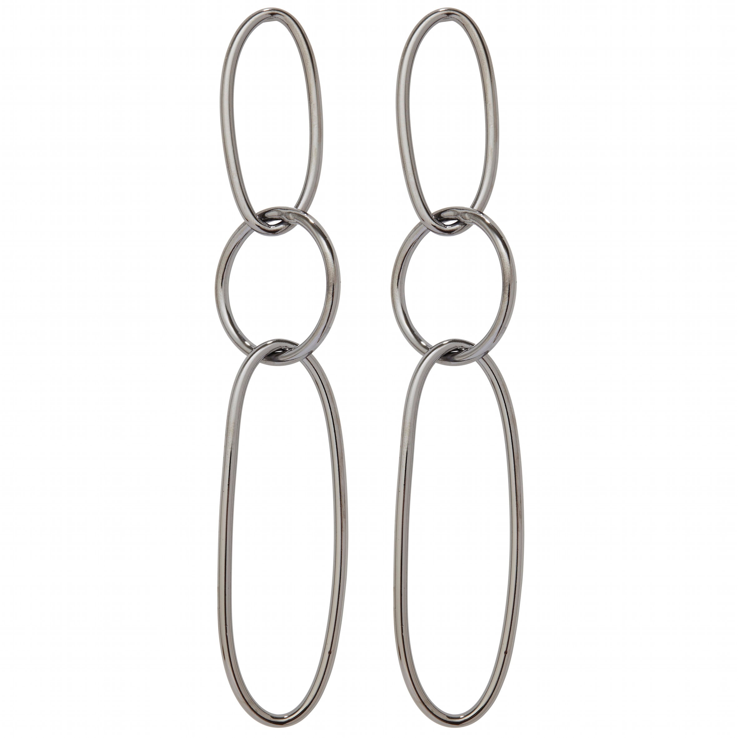 Oval earrings
