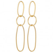Oval earrings