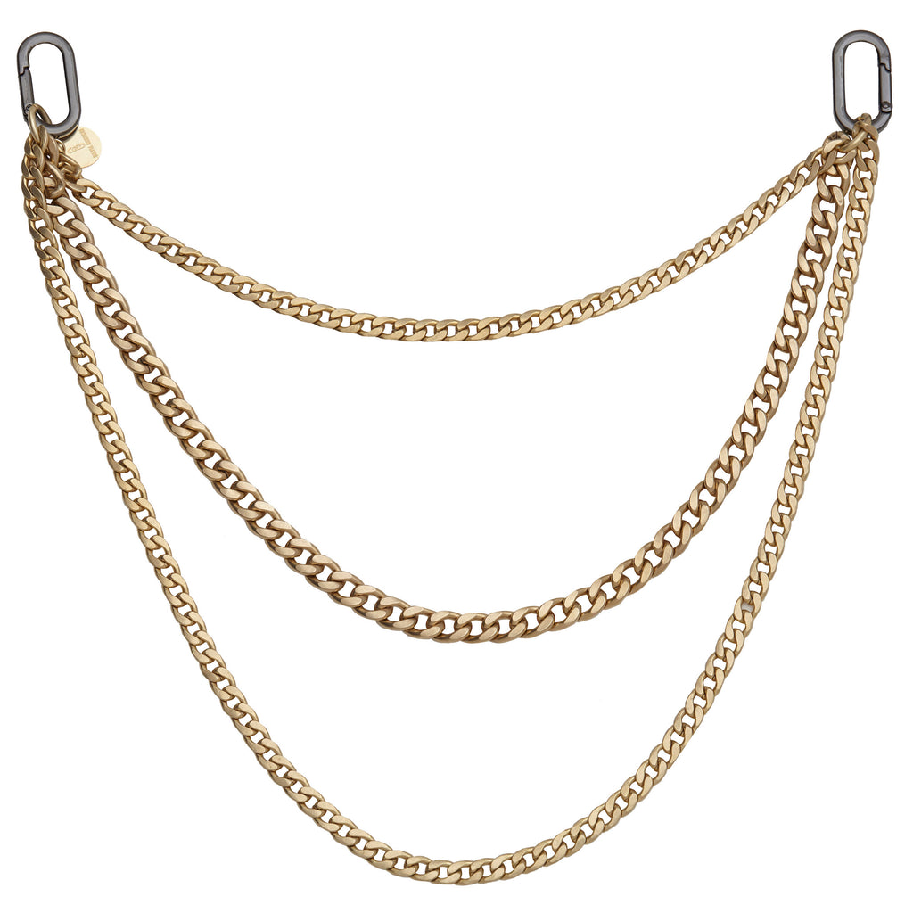 Silvia Gnecchi Easy necklace and pants chain