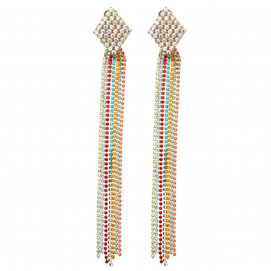 Silvia Gnecchi Jolene Rainbow earrings