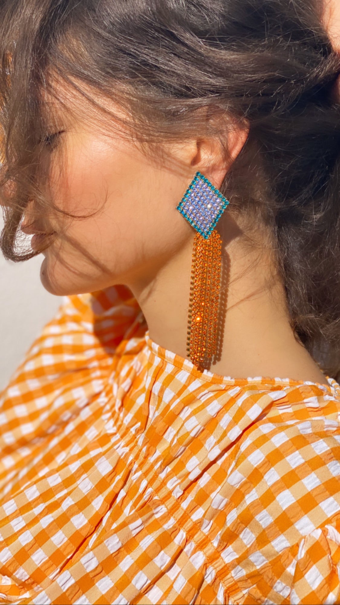 Harlequins earrings