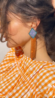 Harlequins earrings