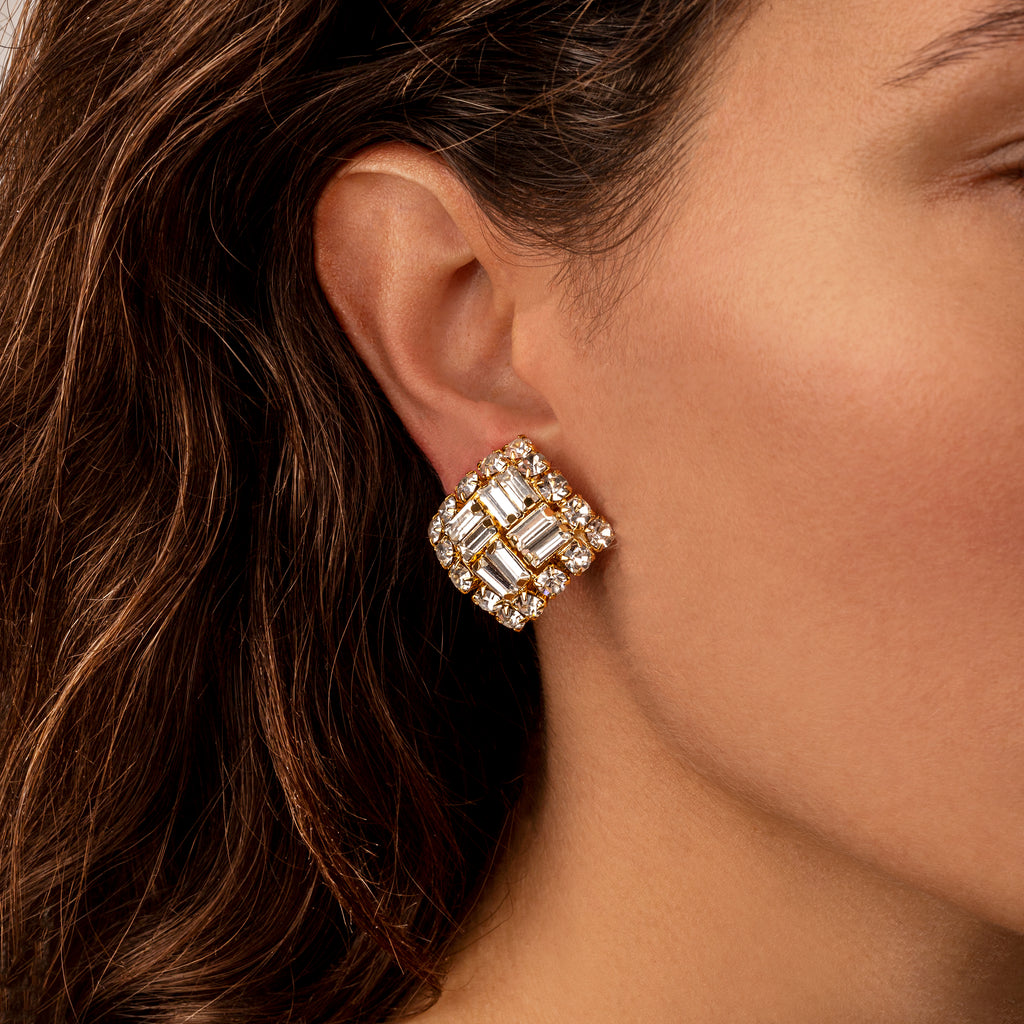 Silvia Gnecchi Square Earrings