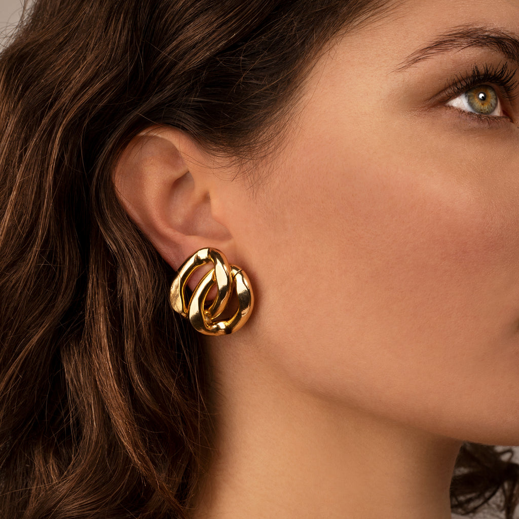 Silvia Gnecchi Double Earrings